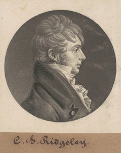 Charles Sterett Ridgely av Charles B. J. Févret de Saint Mémin