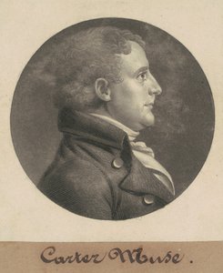 Edward Carter av Charles B. J. Févret de Saint Mémin