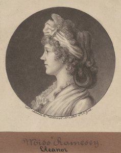 Eleanor Ramsay Fitzwilliam av Charles B. J. Févret de Saint Mémin