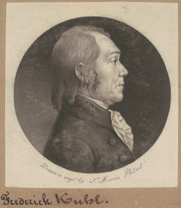 Frederick Kuhl av Charles B. J. Févret de Saint Mémin