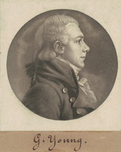 George Young av Charles B. J. Févret de Saint Mémin