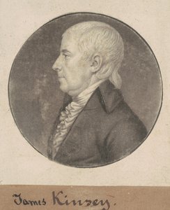 James Kinsey av Charles B. J. Févret de Saint Mémin