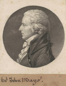 John May II av Charles B. J. Févret de Saint Mémin