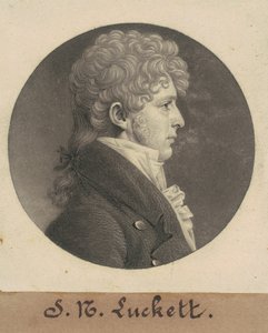 John Richards Triplett av Charles B. J. Févret de Saint Mémin