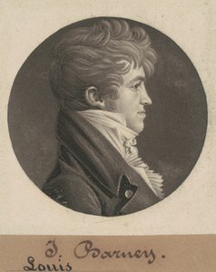 Louis Barney av Charles B. J. Févret de Saint Mémin