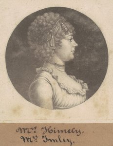Mrs. James Henderson Imlay av Charles B. J. Févret de Saint Mémin