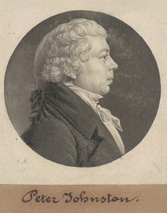 Peter Johnston, Jr. av Charles B. J. Févret de Saint Mémin