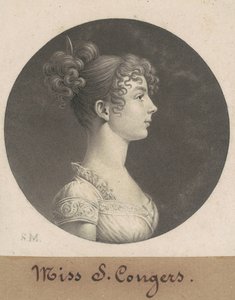 Sarah C. Conyers av Charles B. J. Févret de Saint Mémin