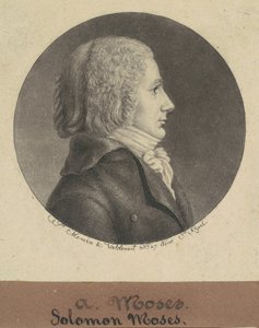 Salomo Moses av Charles B. J. Févret de Saint Mémin