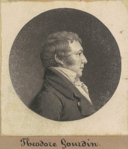 Theodore Gourdin av Charles B. J. Févret de Saint Mémin