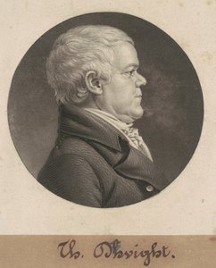 Thomas Dwight av Charles B. J. Févret de Saint Mémin