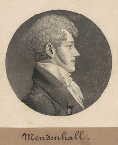 Thomas Mendenhall, Jr. av Charles B. J. Févret de Saint Mémin