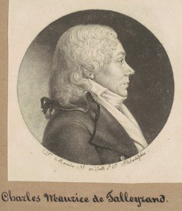 Uidentifisert mann av Charles B. J. Févret de Saint Mémin