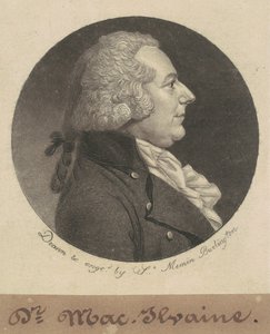 William McIlvaine av Charles B. J. Févret de Saint Mémin