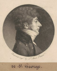 St. George av Charles B. J. Févret de Saint Mémin