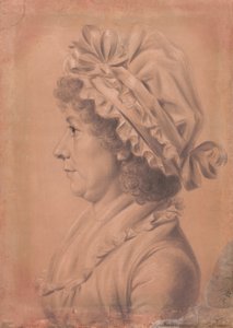 Ann Pine Decatur av Charles Balthazar Julien Févret de Saint-Mémin