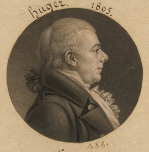 Benjamin Huger av Charles Balthazar Julien Févret de Saint-Mémin