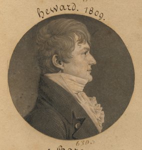 Chapman Johnson av Charles Balthazar Julien Févret de Saint-Mémin