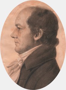 Dr. Thomas Parke av Charles Balthazar Julien Févret de Saint-Mémin