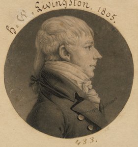 Henry Walter Livingston av Charles Balthazar Julien Févret de Saint-Mémin