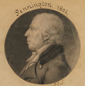 Isaac Penington av Charles Balthazar Julien Févret de Saint-Mémin