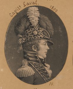Jacint Laval av Charles Balthazar Julien Févret de Saint-Mémin
