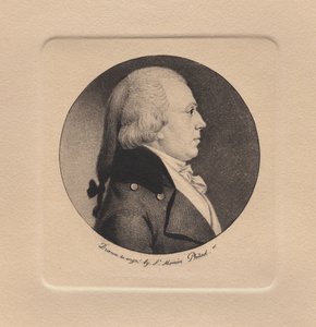 John Bohlen av Charles Balthazar Julien Févret de Saint-Mémin