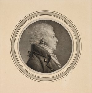 John Samuel Sherburne av Charles Balthazar Julien Févret de Saint-Mémin