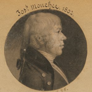 Joseph Mouchet av Charles Balthazar Julien Févret de Saint-Mémin
