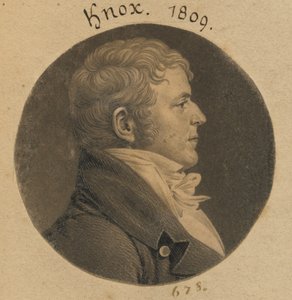 Knox av Charles Balthazar Julien Févret de Saint-Mémin