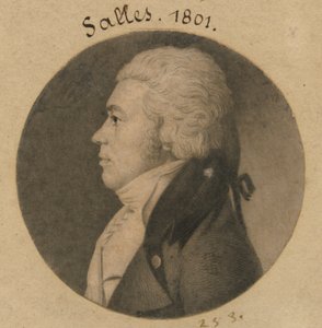 Lewis Salles av Charles Balthazar Julien Févret de Saint-Mémin