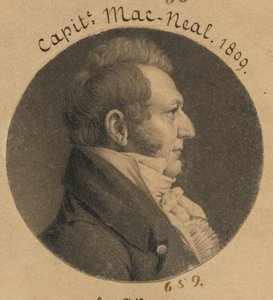 Neil McNeill av Charles Balthazar Julien Févret de Saint-Mémin