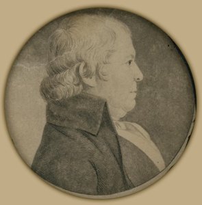 Portrett av Paul Revere, Jr av Charles Balthazar Julien Févret de Saint-Mémin