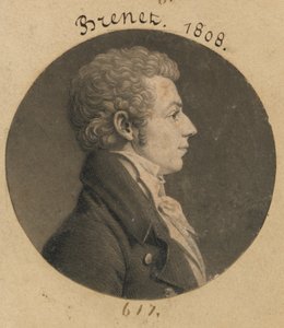 Muligens Henry Brunet av Charles Balthazar Julien Févret de Saint-Mémin