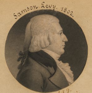 Samson Levy, Jr. av Charles Balthazar Julien Févret de Saint-Mémin
