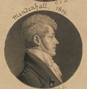 Thomas Mendenhall, Jr. av Charles Balthazar Julien Févret de Saint-Mémin
