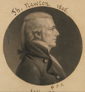 Thomas Newton, Jr. av Charles Balthazar Julien Févret de Saint-Mémin