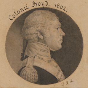 William Boyd av Charles Balthazar Julien Févret de Saint-Mémin