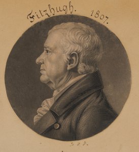 William Fitzhugh av Charles Balthazar Julien Févret de Saint-Mémin