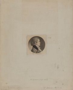 Oberst Wm. Duane av Charles Balthazar Julien Févret de Saint-Mémin