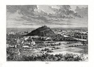 Graz, Østerrike, 1879 av Charles Barbant