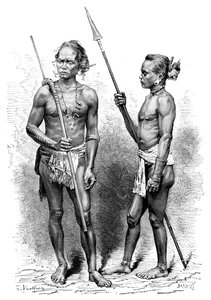 Moi-folket, Indonesia, 1895.