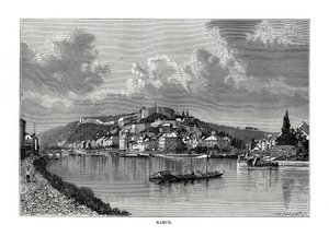 Namur, Belgia, 1879 av Charles Barbant