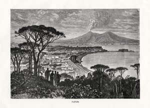 Napoli, Italia, 1879 av Charles Barbant