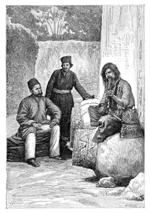 Persiske menn, 1895.