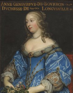 Anne-Geneviève de Bourbon-Condé 1619-1679, hertuginne av Longueville, midten av 1600-tallet.