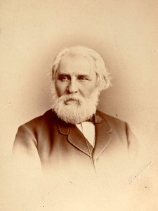Ivan Turgenev, russisk forfatter, sent på 1800-tallet av Charles Bergamasco