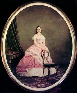 Portrett av storhertuginne Maria Alexandrovna av Russland, 1853-1920, 1860-1870-tallet
