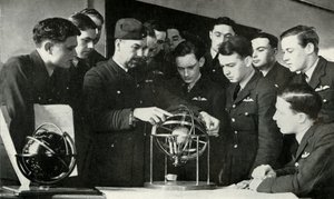 RAF-personell som lærte navigasjon under andre verdenskrig, 1941.