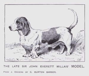 Den avdøde Sir John Everett Millais 